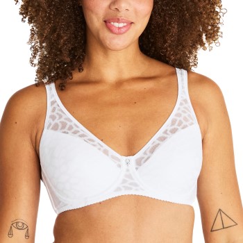 Swegmark Bh Rita Icon Padded Wire Bra Hvid B 90 Dame