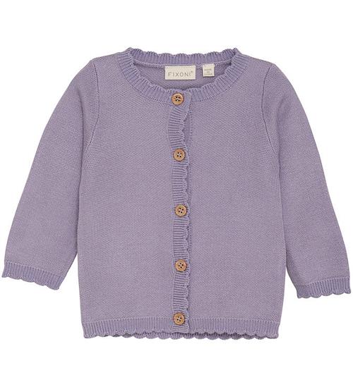 Fixoni Cardigan - Knit - Lavender Gray