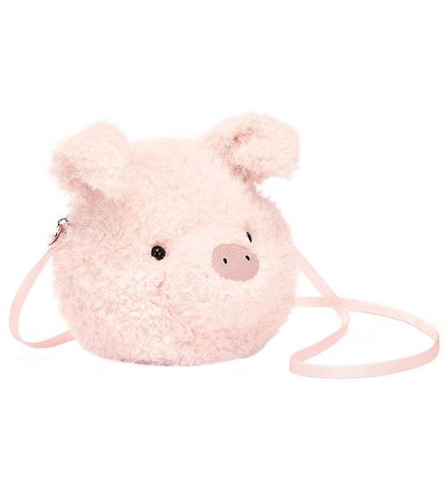 Se Jellycat Jellycat Taske - 19x19 cm - Little Pig Bag ved KidsWorld