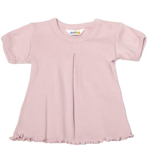 Joha Joha T-shirt - A-Shape - Rib - StÃ¸vet Rosa