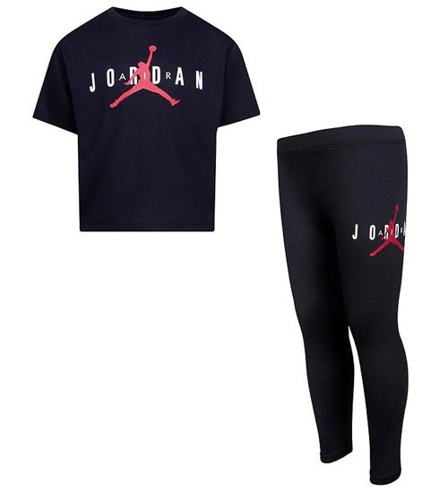 Jordan Jordan SÃ¦t - T-shirt/Leggings - Sustainable - Sort