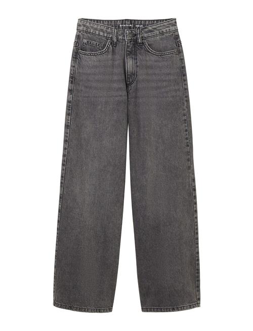 Se Tom Tailor Wide Leg Denim Pants Tom Tailor Grey ved Booztlet