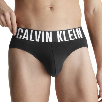 Calvin Klein 3P Intense Power Briefs Sort bomuld XX-Large Herre