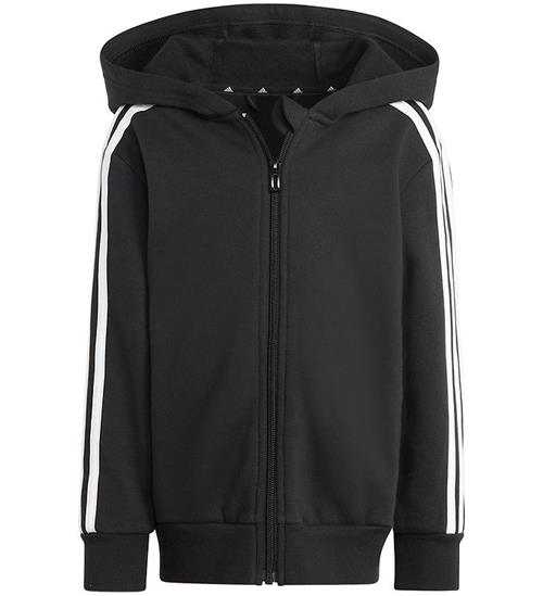 adidas Performance adidas Performance Cardigan - LK 3S FL FZ HD - Sort/Hvid