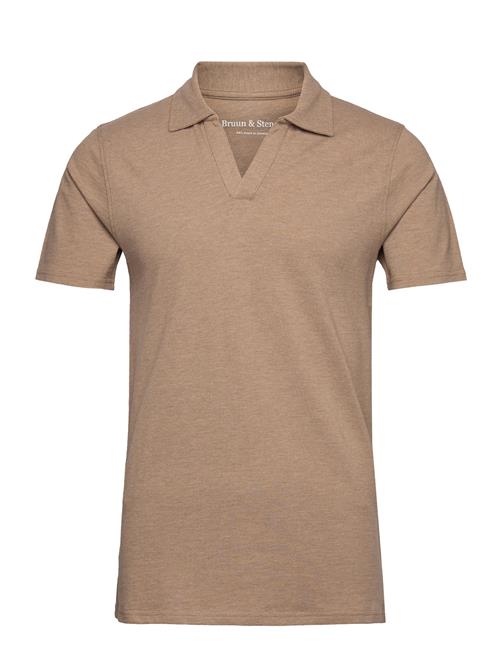 Bruun & Stengade Bs Rinom Regular Fit Polo Shirt Bruun & Stengade Brown