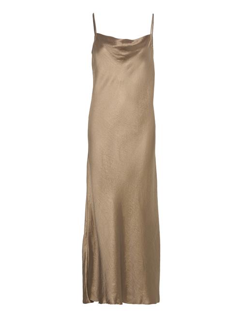 Selected Femme Slfsilva Ankle Strap Dress B Selected Femme Gold