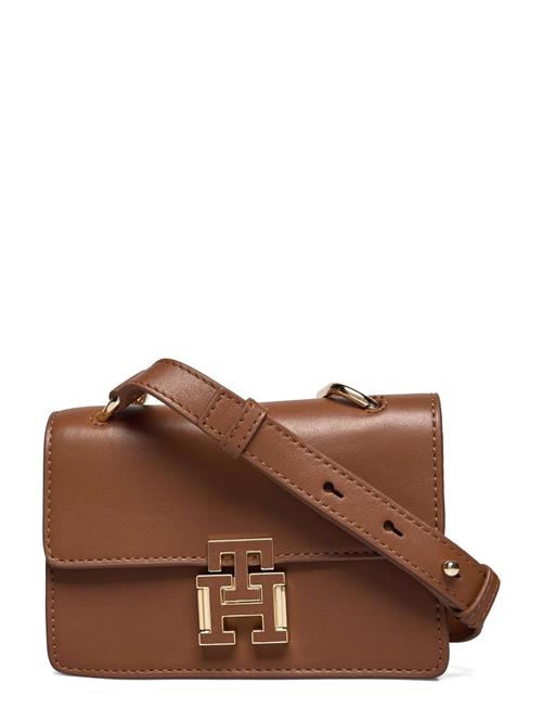 Tommy Hilfiger Pushlock Leather Mn Crossover Co Tommy Hilfiger Brown