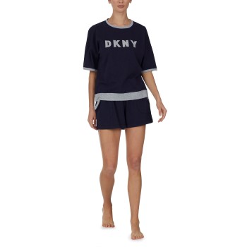 Se DKNY New Signature Sleep Set Marineblå Medium Dame ved Timarco