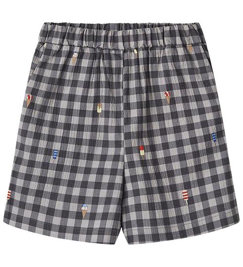 Fliink Shorts - Polar - Magnet Check Aop