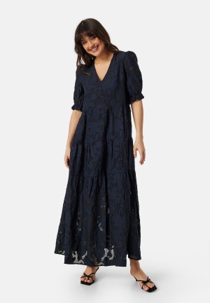 Se SELECTED FEMME Sflcathi-Sadie Ankle Dress Dark Sapphire 34 ved Bubbleroom