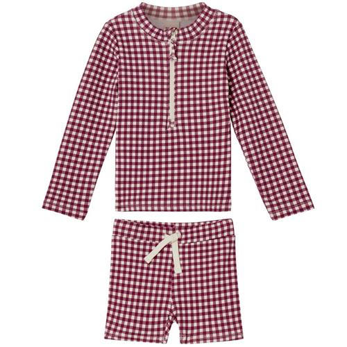 Kuling Madagaskar Ternet UV-sæt Aubergine 86/92 cm  Lilla  86/92 cm  Unisex