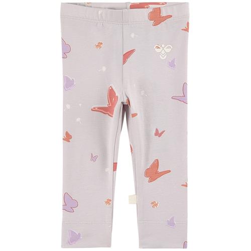 Hummel Lilac Butterfly All Over Print Leggings Lilla | Lilla | 68 cm