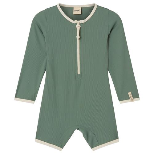 Se Kuling Paros UV-dragt Bay Green | Grønn | 74/80 cm ved Babyshop