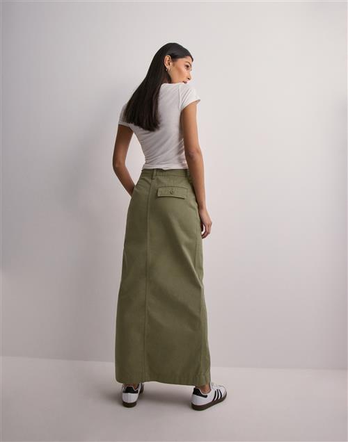 JJXX - Grøn - Jxmaddy Reg Long Mw Skirt Pnt