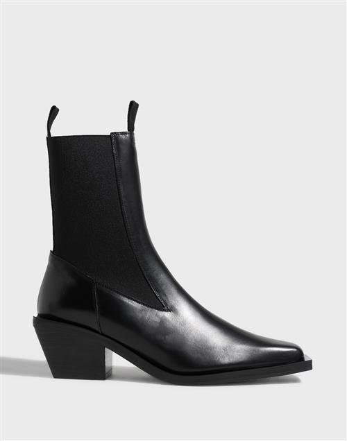 ATP ATELIER - Sort - Apollosa Leather Ankle Boots