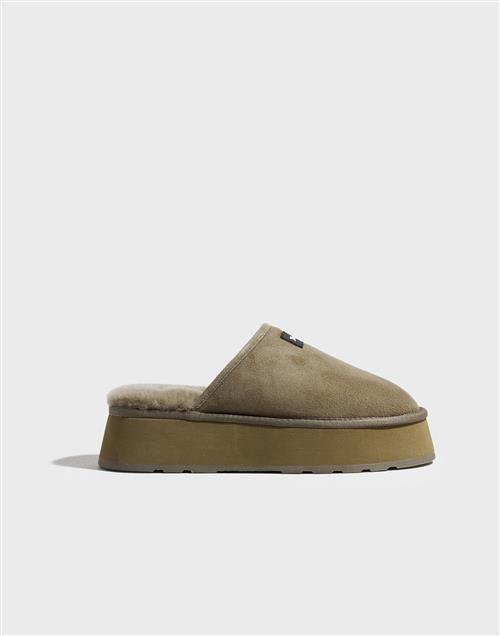 Juicy Couture - Grøn - Caggie Sheepskin Clogg