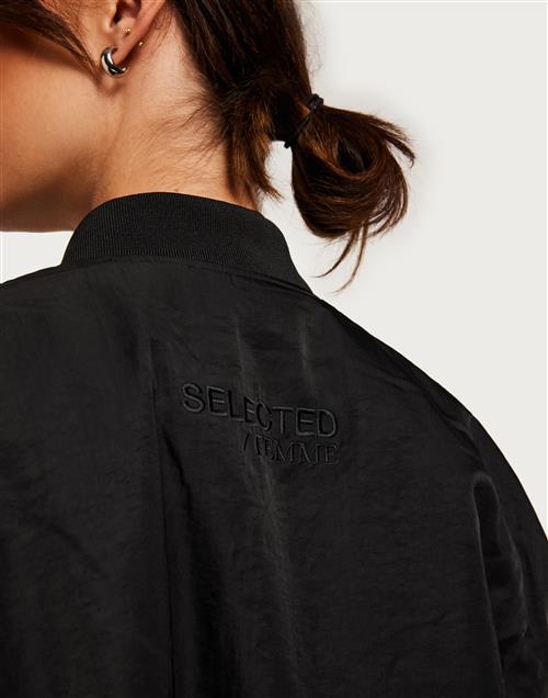 Selected Femme - Sort - Slfberete Redown Bomber Jacket