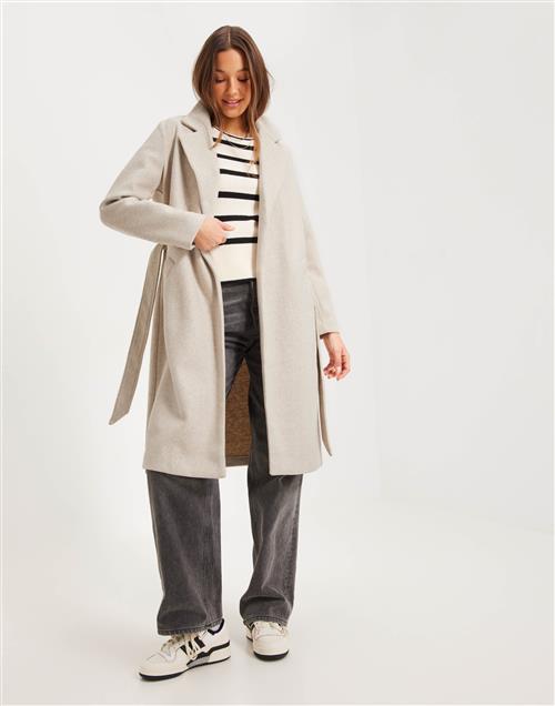 Vero Moda - Beige - Vmfortuneaya Long Coat Ga Noos