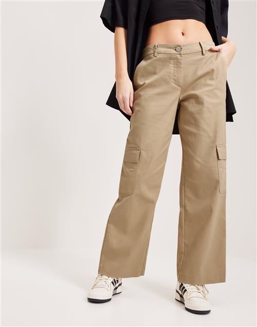 Vila - Beige - Vicaroline Cargo Jeans