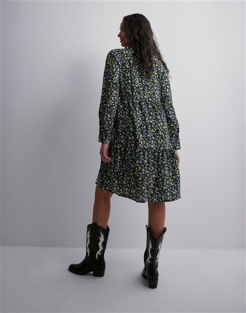 JDY - Blomstret - Jdypiper L/S Aop Shirt Dress Wvn Di