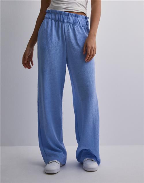 JDY - Blå - Jdydivya Life Hw Wide Pants Wvn Noo