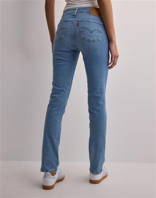 Se Levi's - Blå - 712 Slim Welt Pocket ved Nelly