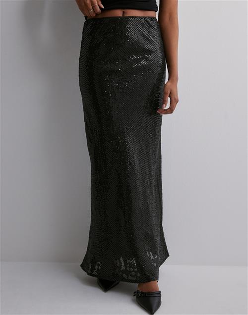 Neo Noir - Sort - Vicky Sequins Skirt