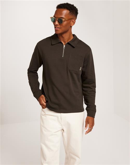 Woodbird WBAlter Half-Zip Half zip Brown