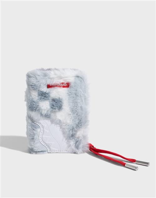 Sprayground White 3AM Fur Wallet Punge & Kortholdere Hvid