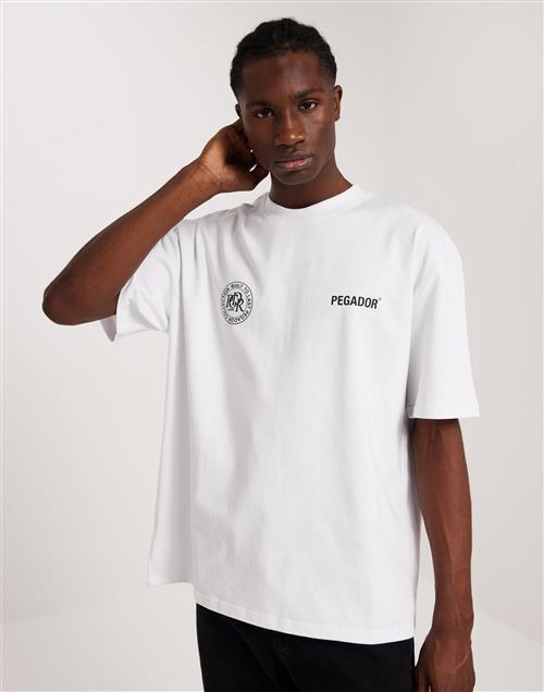 Pegador Dike Oversized Tee Printed t-shirts White