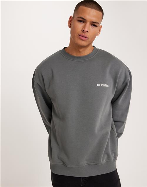 Que Sera Sera Demna Sweater Sweatshirts Gunmetal