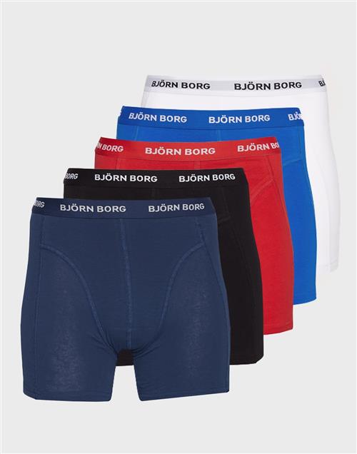 Björn Borg 5p Shorts Noos Solids Multipack underbukser Mønstret