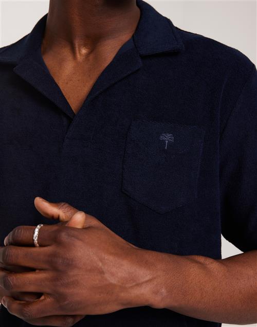 OAS Terry Shirt Kortærmede poloer Navy