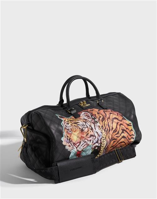 Sprayground Money Tigers Duffel Weekendtasker Black