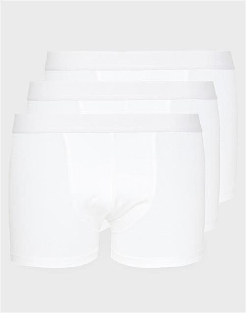 Se Bread & Boxers 3-Pack Boxer Brief Boxershorts Hvid ved NLY Man