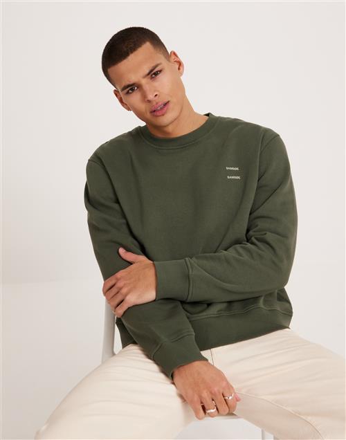 Samsøe Samsøe Joel Crew Neck 11414 Sweatshirts Dusty Olive