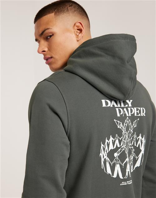 Daily Paper hand in hand hoodie Hoodies Grøn