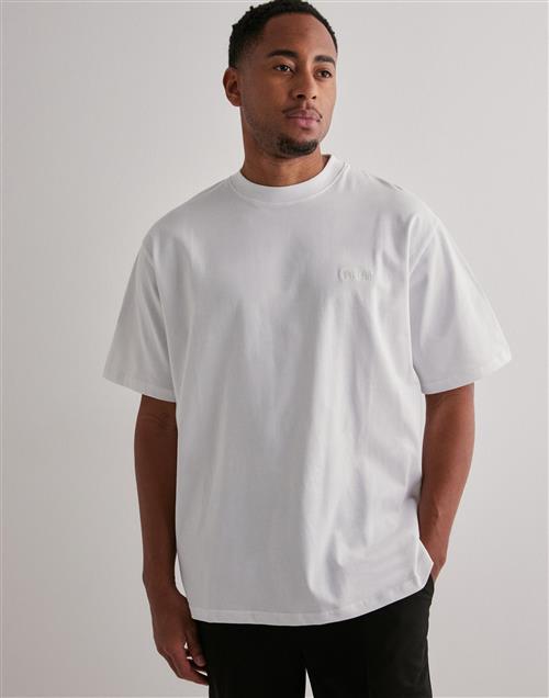 Woodbird WBBaine Base Tee Oversized t-shirts Hvid