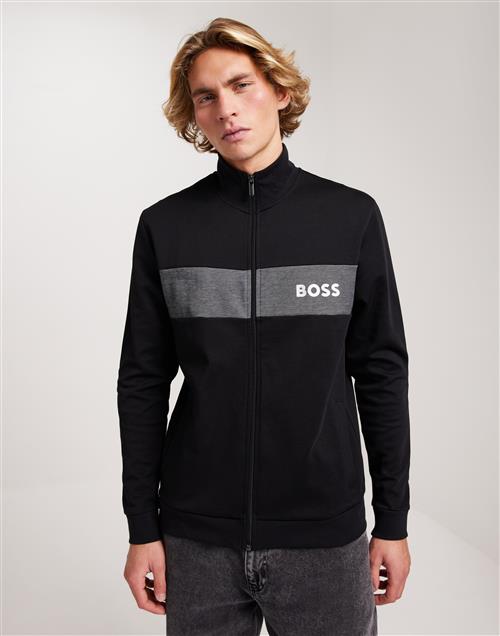 BOSS Tracksuit Jacket 10166548 25 Trøjer med lynlås Sort