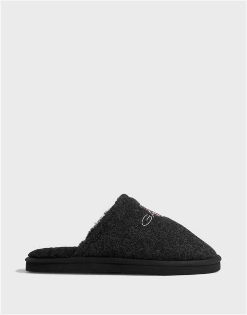 Gant Tamaware Homeslipper Varmforede tøfler Black