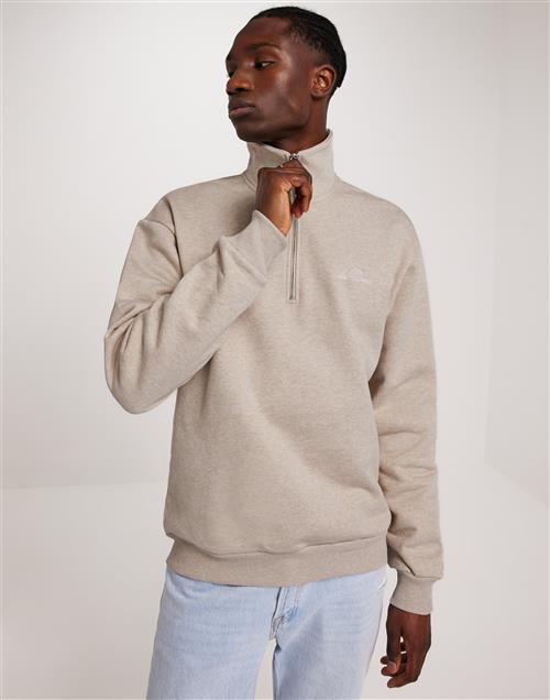 Se Les Deux Crew Half-Zip Sweatshirt Sweatshirts Sand ved NLY Man