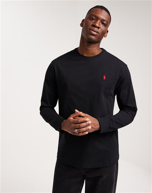 Polo Ralph Lauren LSCNCLSM5-Long Sleeve-T-Shirt Langærmede t-shirts Black