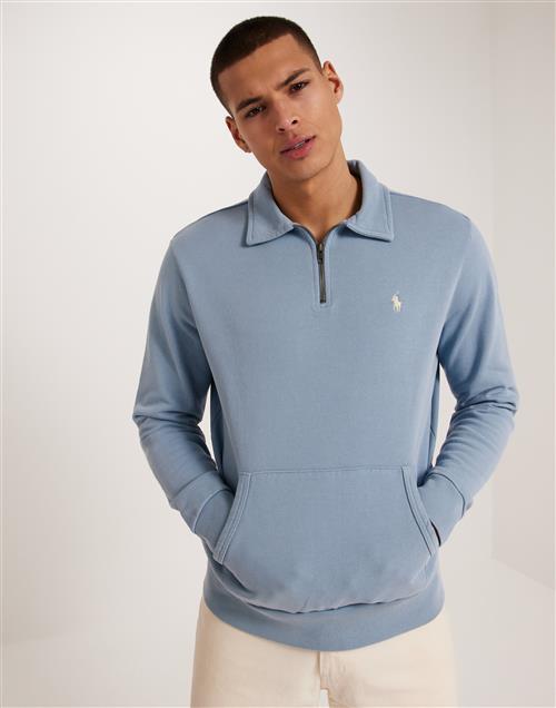 Polo Ralph Lauren LSHZCOLJKTM7-Long Sleeve-Sweatshirt Half zip Blue