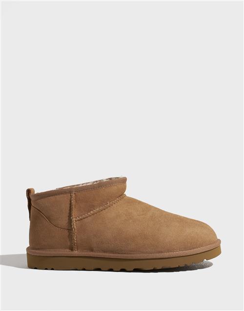 UGG M Classic Ultra Mini Chelsea boots Chestnut