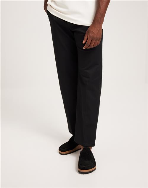 Selected Homme Slhloose-William Twill 220 Pant Noo Habitbukser Black