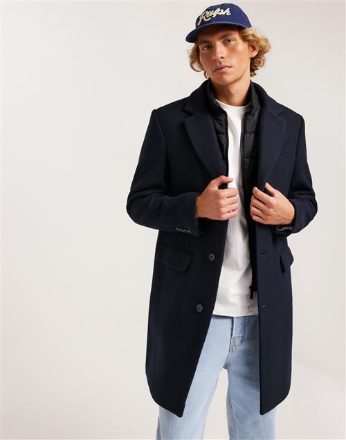 Selected Homme Slhjoseph Wool Coat Noos Frakke Sky Captain