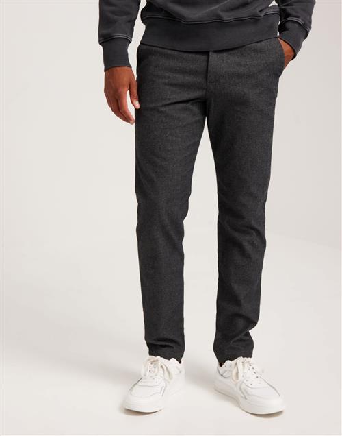 Selected Homme SLH175-Slim Miles Brushed Pants W N Habitbukser Grå