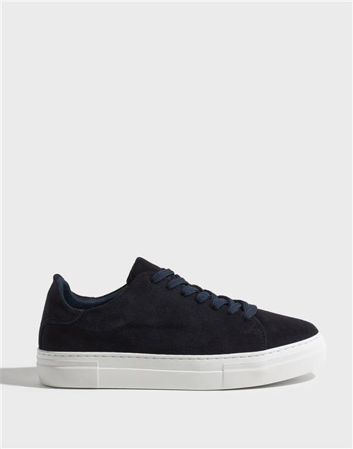 Selected Homme Slhdavid Chunky Suede Sneaker Noos Lave sneakers Blå