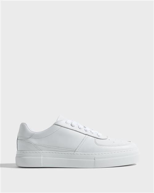 Selected Homme Slhharald Leather Sneaker Lave sneakers White