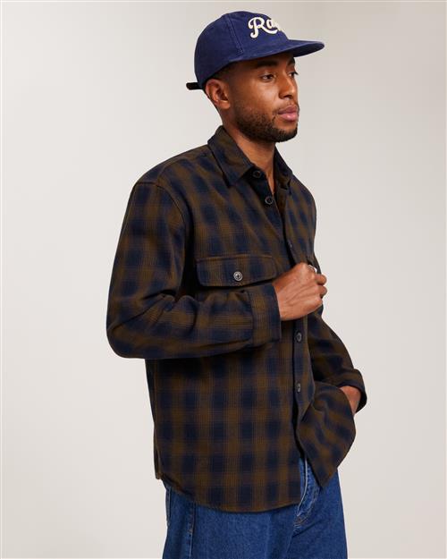 Selected Homme Slhloosemason-Flannel Overshirt Noo Overshirts Incense Checks